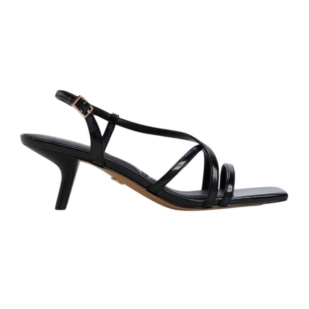 Aldo Womens/Ladies Lendacan Strappy Kitten Heel Sandals / Black